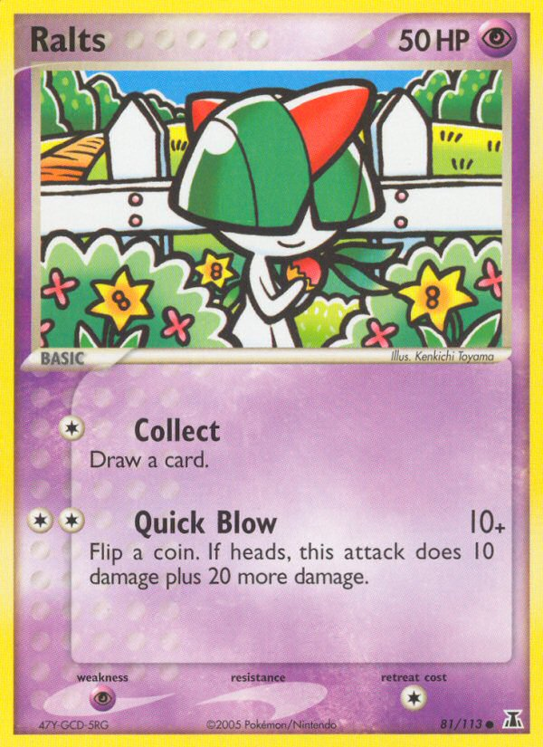 Ralts (81/113) [EX: Delta Species] | Card Citadel