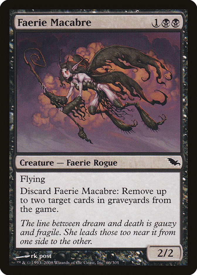 Faerie Macabre [Shadowmoor] | Card Citadel