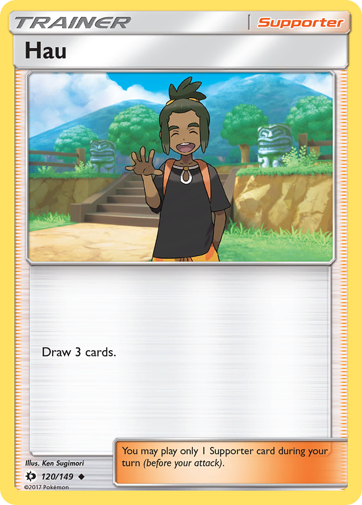 Hau (120/149) [Sun & Moon: Base Set] | Card Citadel