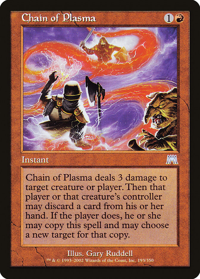 Chain of Plasma [Onslaught] | Card Citadel