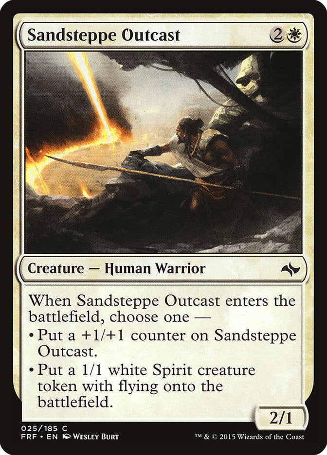 Sandsteppe Outcast [Fate Reforged] | Card Citadel