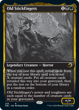 Old Stickfingers [Innistrad: Double Feature] | Card Citadel