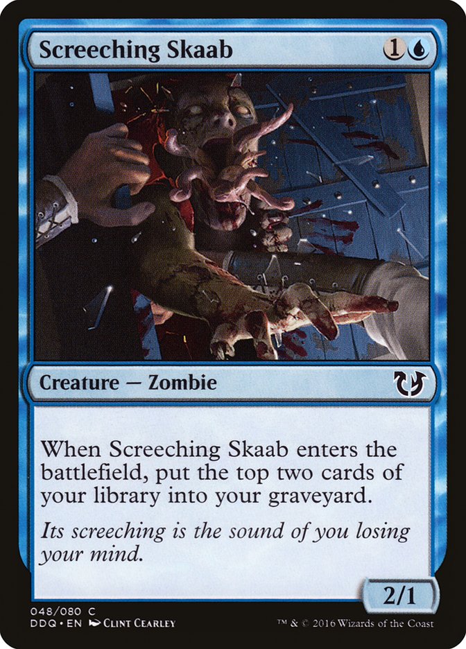 Screeching Skaab [Duel Decks: Blessed vs. Cursed] | Card Citadel