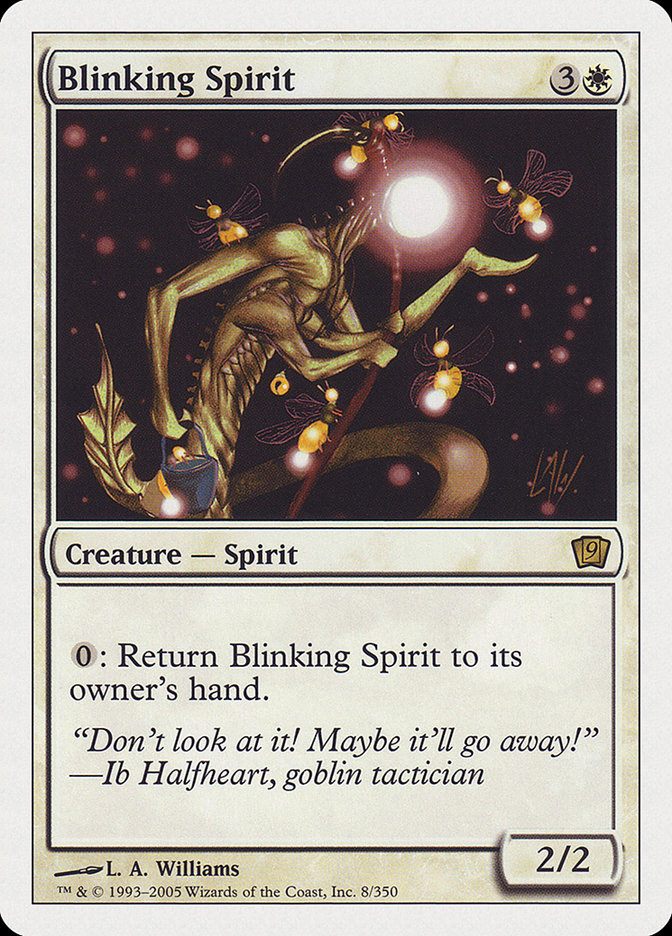 Blinking Spirit [Ninth Edition] | Card Citadel