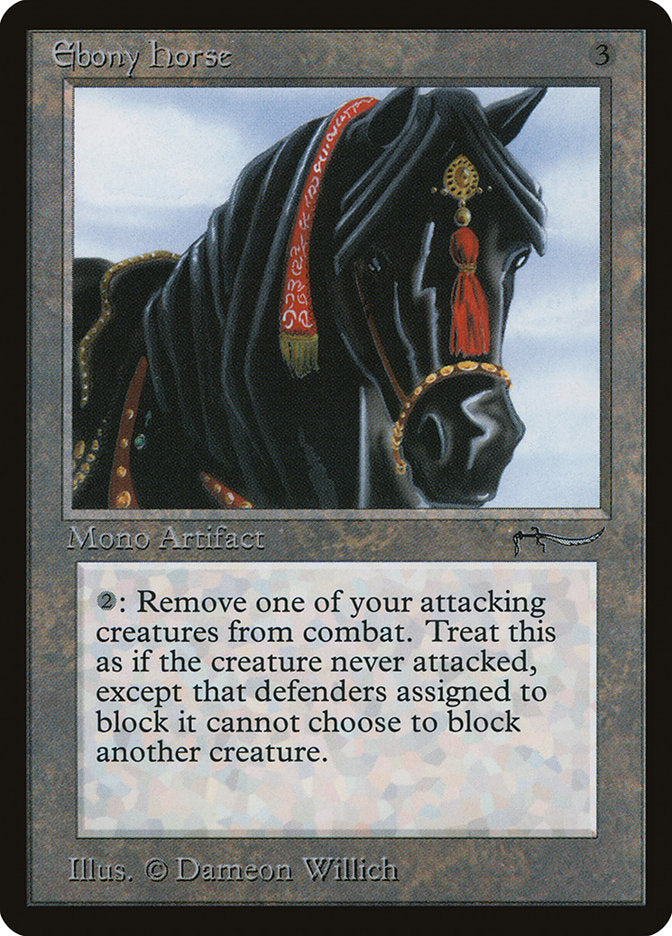 Ebony Horse [Arabian Nights] | Card Citadel
