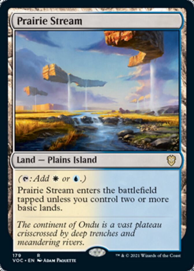 Prairie Stream [Innistrad: Crimson Vow Commander] | Card Citadel