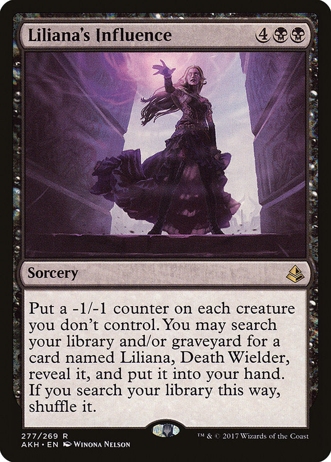 Liliana's Influence [Amonkhet] | Card Citadel