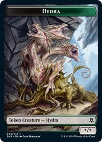 Hydra // Illusion Double-sided Token [Zendikar Rising Tokens] | Card Citadel