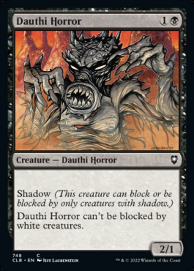 Dauthi Horror [Commander Legends: Battle for Baldur's Gate] | Card Citadel