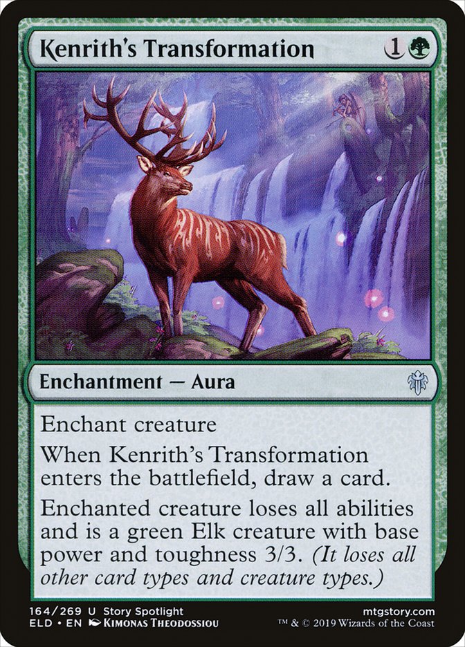 Kenrith's Transformation [Throne of Eldraine] | Card Citadel