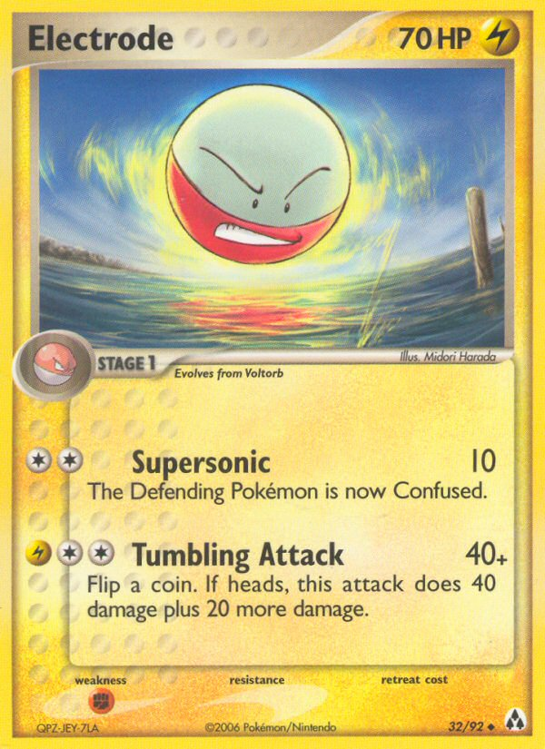 Electrode (32/92) [EX: Legend Maker] | Card Citadel