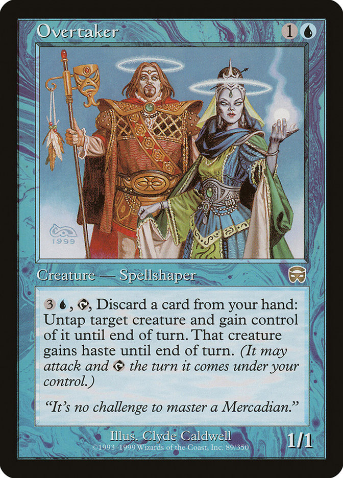 Overtaker [Mercadian Masques] | Card Citadel