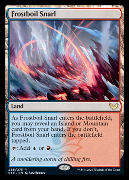 Frostboil Snarl [Strixhaven: School of Mages] | Card Citadel
