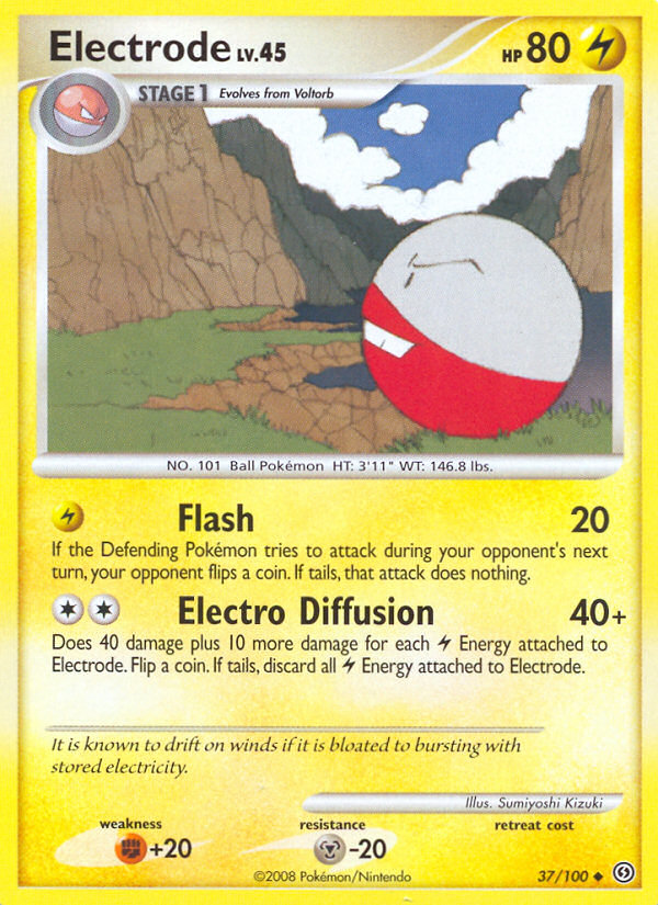Electrode (37/100) [Diamond & Pearl: Stormfront] | Card Citadel