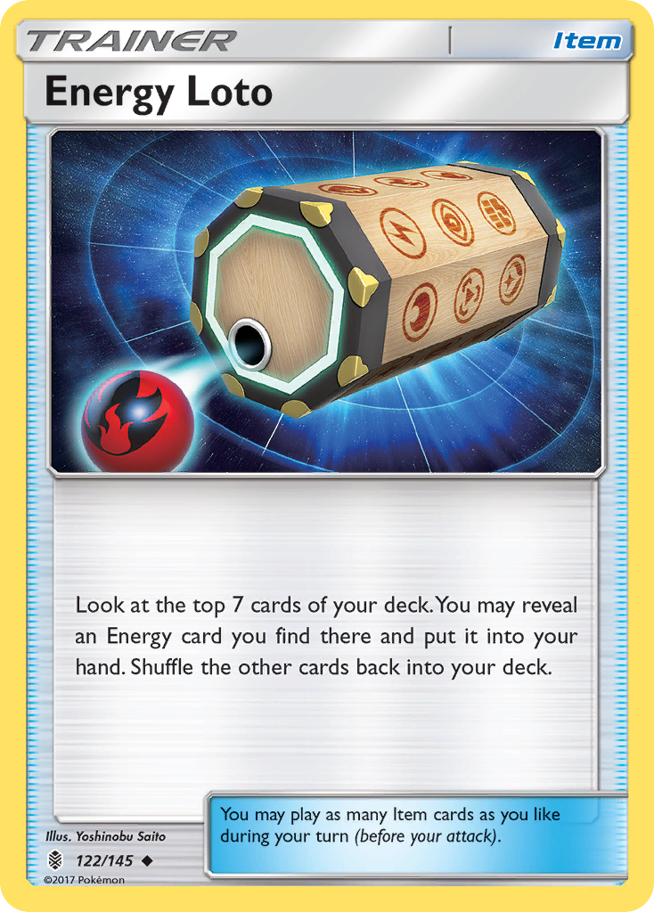 Energy Loto (122/145) [Sun & Moon: Guardians Rising] | Card Citadel