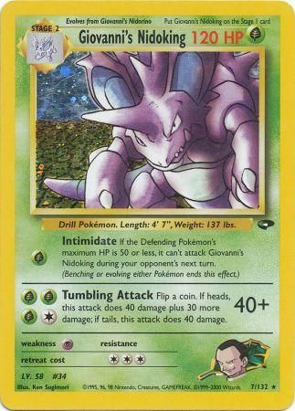 Giovanni's Nidoking (7/132) [Gym Challenge Unlimited] | Card Citadel