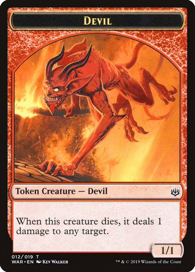 Devil [War of the Spark Tokens] | Card Citadel