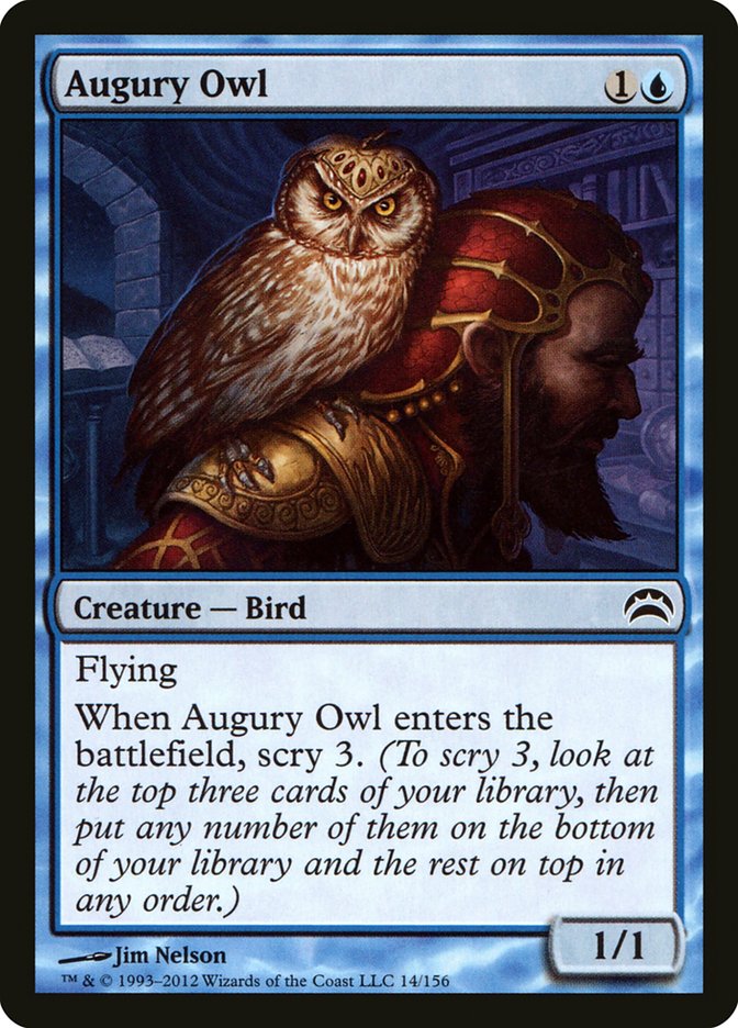 Augury Owl [Planechase 2012] | Card Citadel