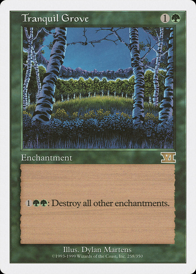 Tranquil Grove [Classic Sixth Edition] | Card Citadel