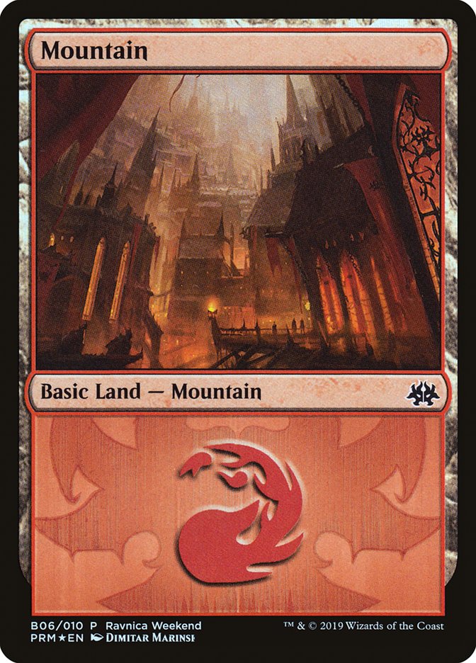 Mountain (B06) [Ravnica Allegiance Guild Kit] | Card Citadel