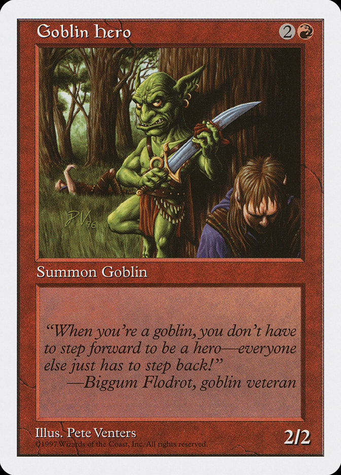 Goblin Hero [Fifth Edition] | Card Citadel