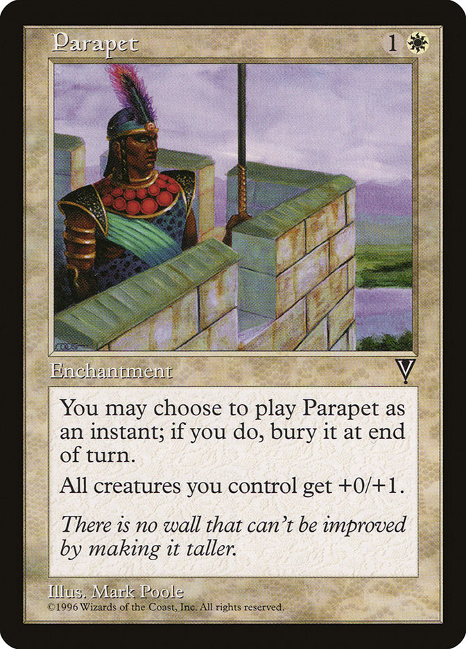 Parapet [Visions] | Card Citadel