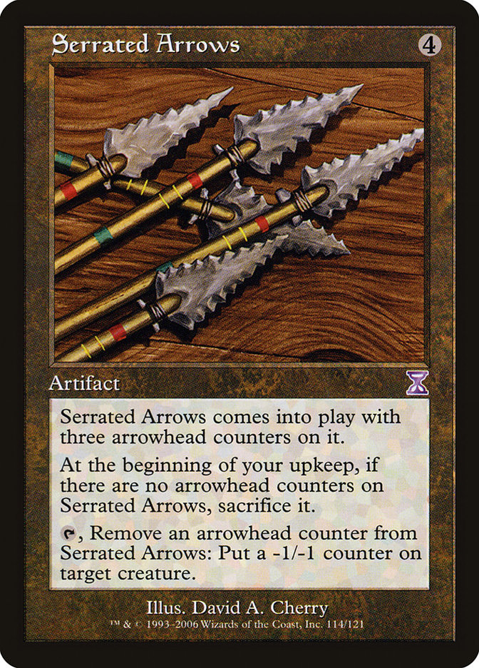 Serrated Arrows [Time Spiral Timeshifted] | Card Citadel