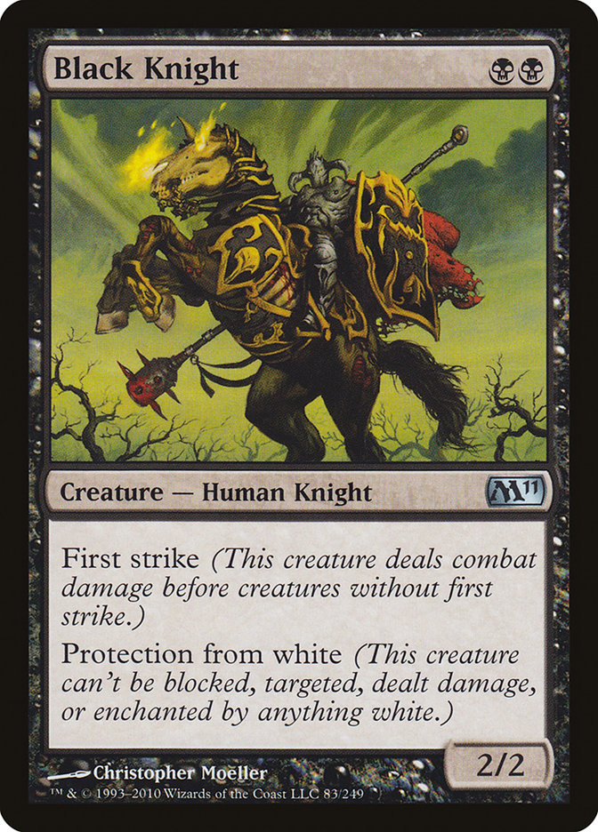 Black Knight [Magic 2011] | Card Citadel