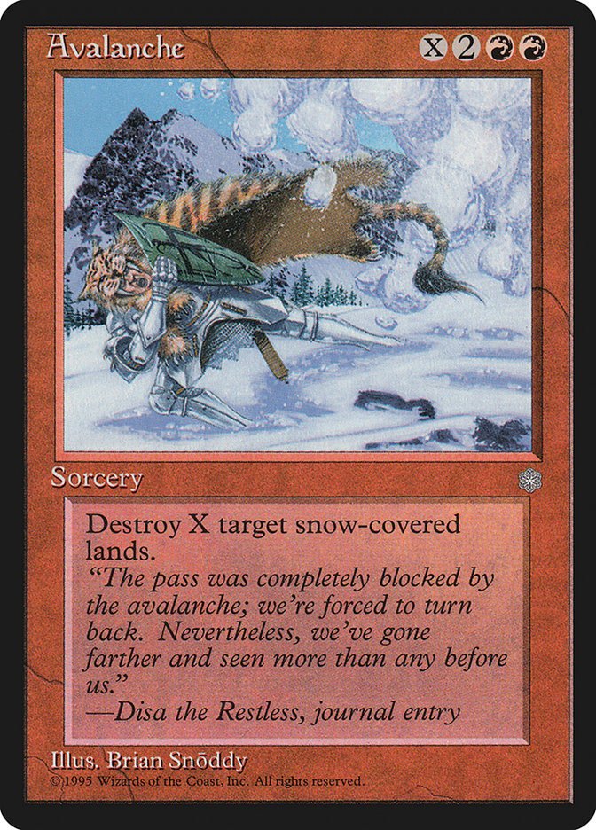 Avalanche [Ice Age] | Card Citadel