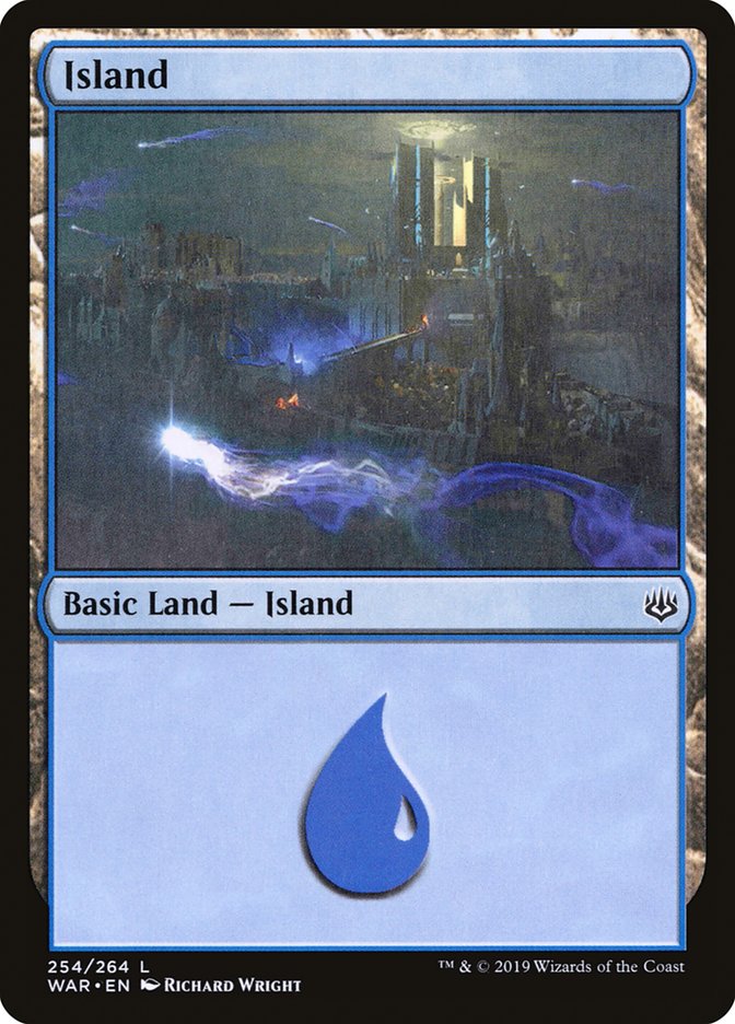 Island [War of the Spark] | Card Citadel