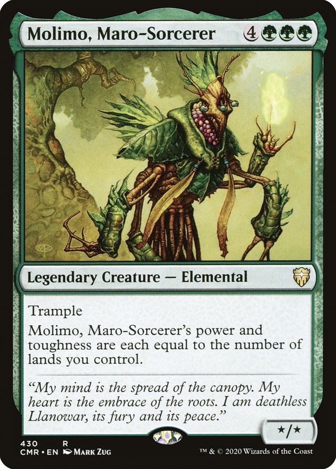 Molimo, Maro-Sorcerer [Commander Legends] | Card Citadel