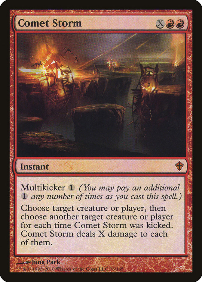Comet Storm [Worldwake] | Card Citadel