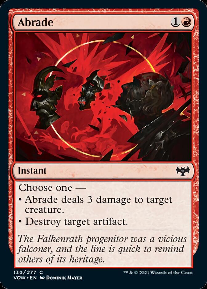 Abrade [Innistrad: Crimson Vow] | Card Citadel