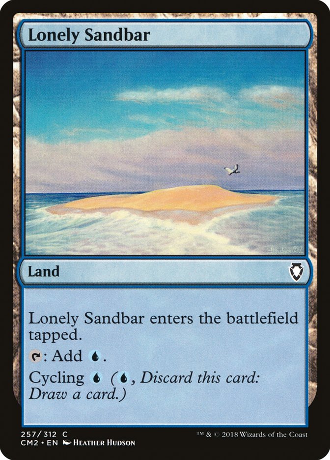 Lonely Sandbar [Commander Anthology Volume II] | Card Citadel