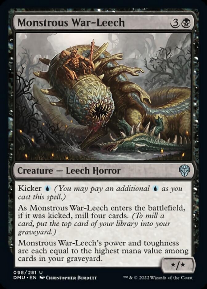 Monstrous War-Leech [Dominaria United] | Card Citadel