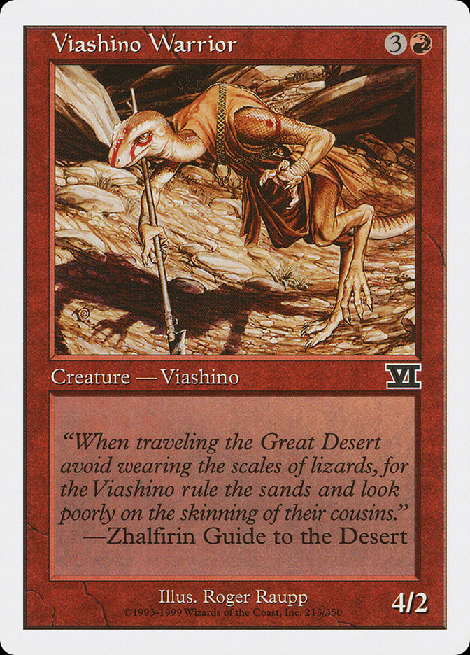 Viashino Warrior [Classic Sixth Edition] | Card Citadel