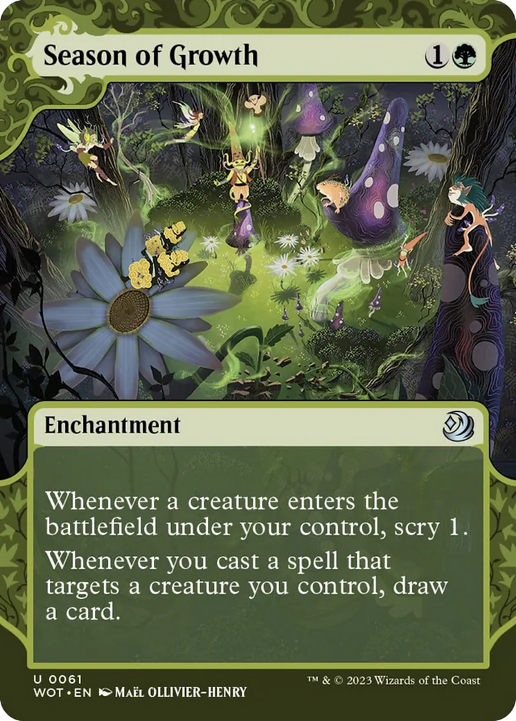 Season of Growth [Wilds of Eldraine: Enchanting Tales] | Card Citadel