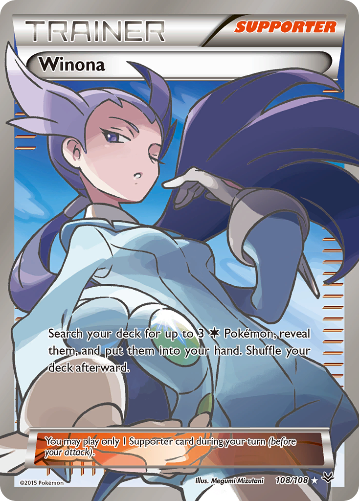 Winona (108/108) [XY: Roaring Skies] | Card Citadel