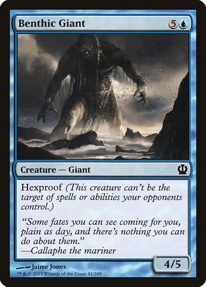 Benthic Giant [Theros] | Card Citadel
