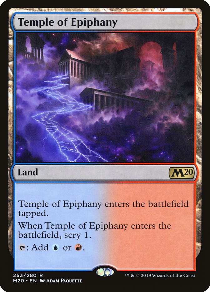 Temple of Epiphany [Core Set 2020] | Card Citadel