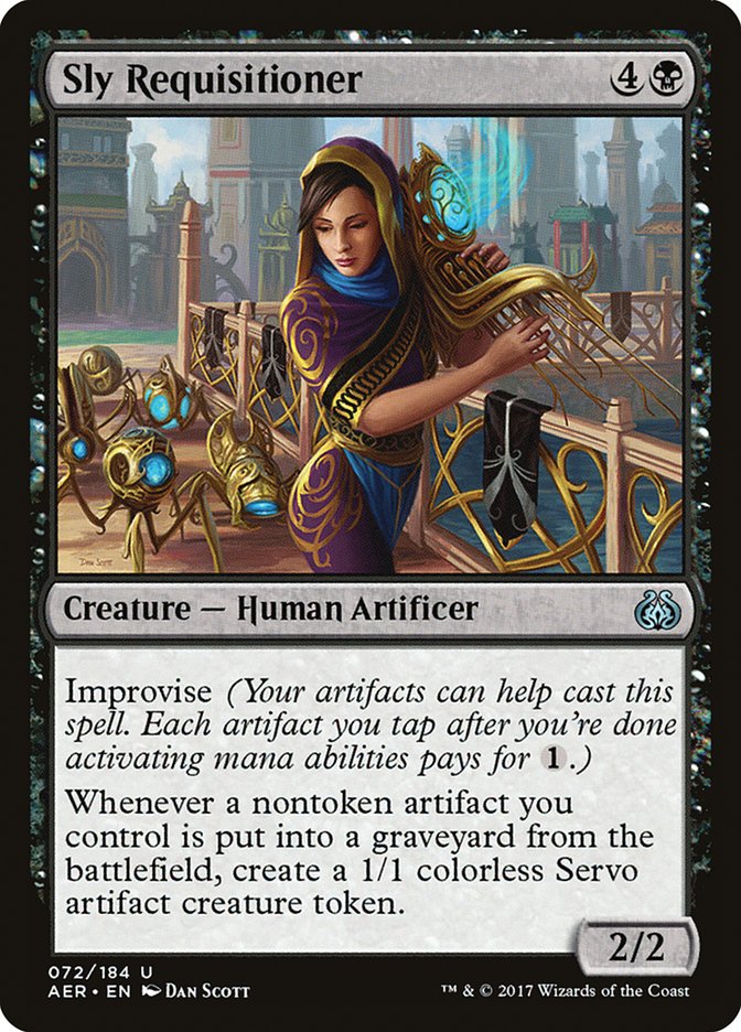 Sly Requisitioner [Aether Revolt] | Card Citadel