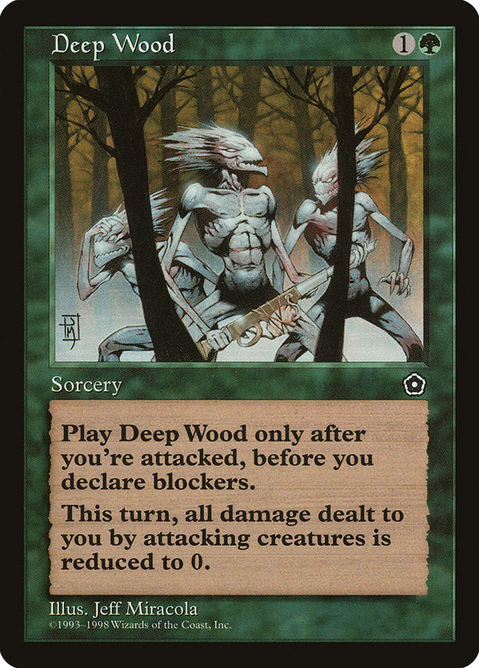 Deep Wood [Portal Second Age] | Card Citadel