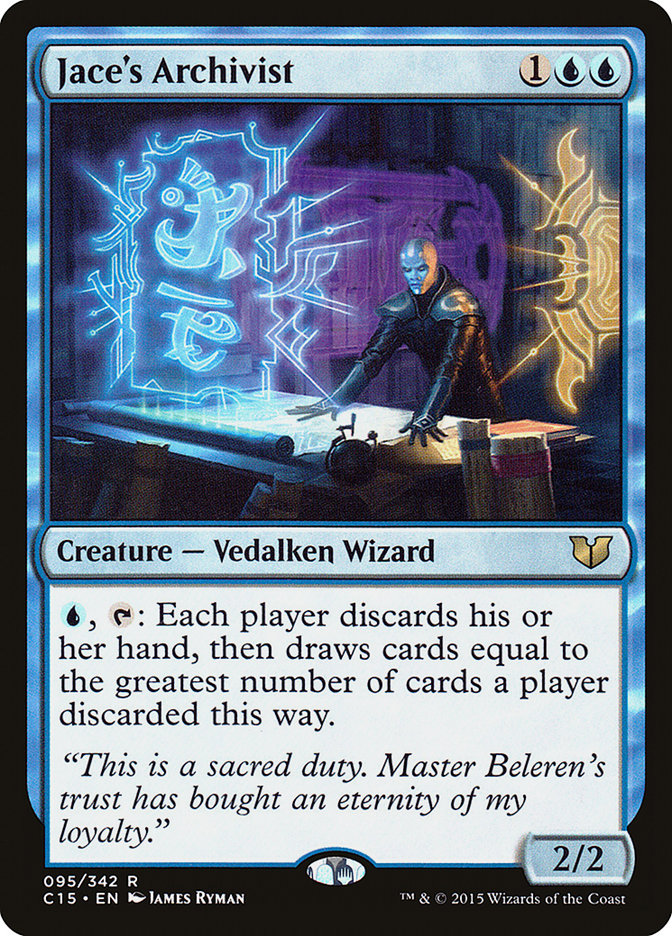 Jace's Archivist [Commander 2015] | Card Citadel