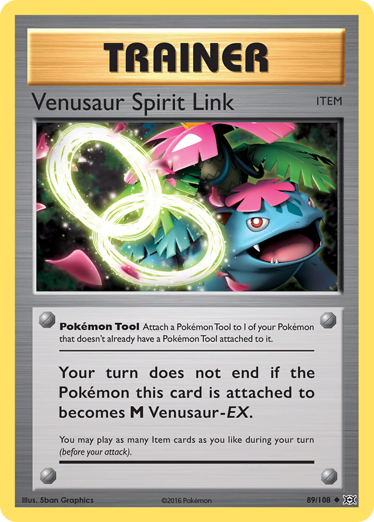 Venusaur Spirit Link (89/108) [XY: Evolutions] | Card Citadel