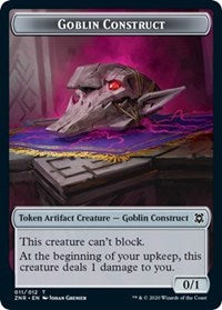 Goblin Construct // Kor Warrior Double-sided Token [Zendikar Rising Tokens] | Card Citadel