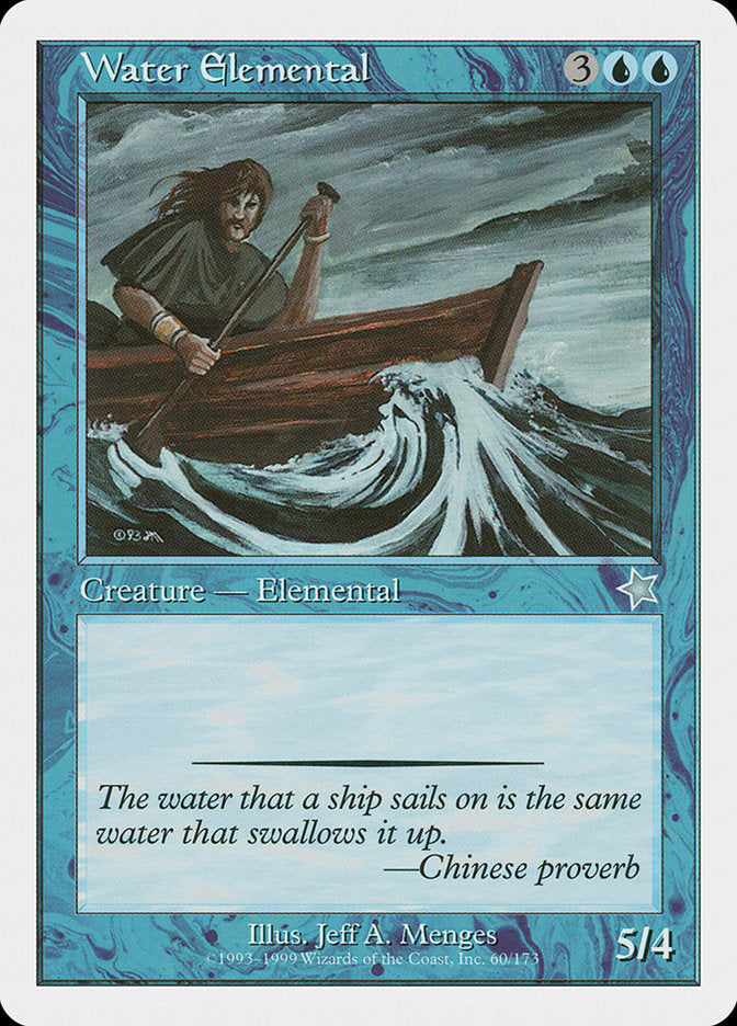 Water Elemental [Starter 1999] | Card Citadel