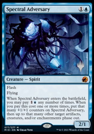 Spectral Adversary (Promo Pack) [Innistrad: Midnight Hunt Promos] | Card Citadel