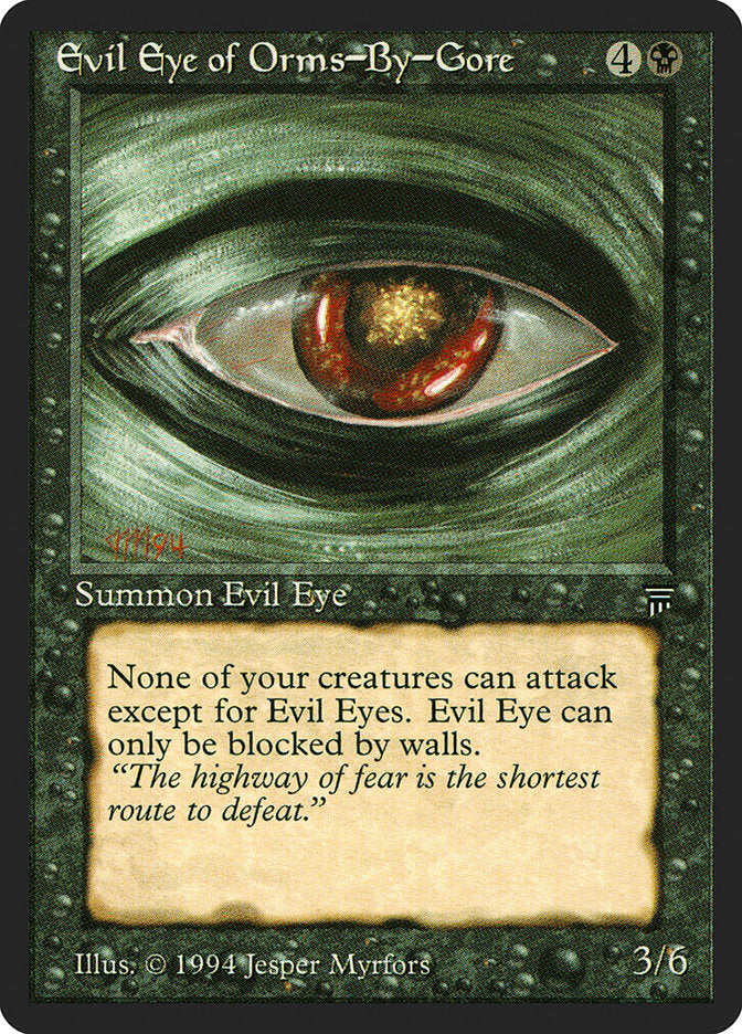 Evil Eye of Orms-by-Gore [Legends] | Card Citadel