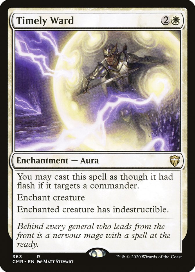 Timely Ward [Commander Legends] | Card Citadel