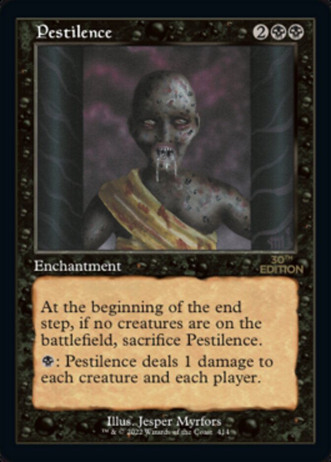 Pestilence (Retro) [30th Anniversary Edition] | Card Citadel